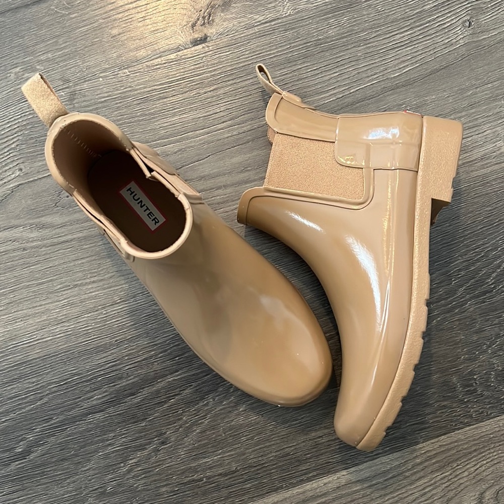 Hunter Women's Tan Winter & Rain Boots